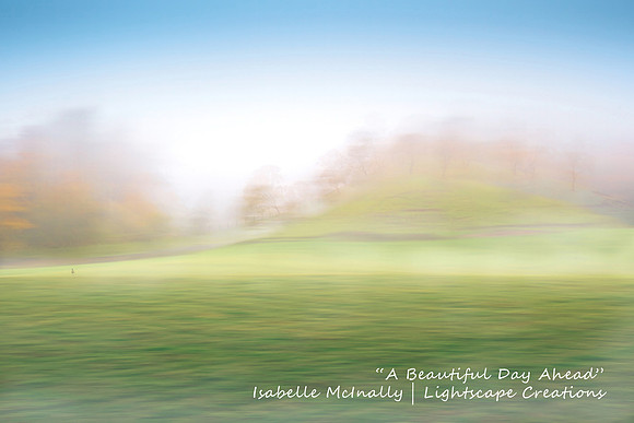 Impressionist photograph inspired by Glen Clova