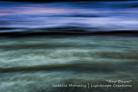 Impressionist photograph inspired by the Den O' Alyth