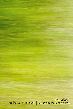 Impressionist abstract photograph inspired by Bamff, near Alyth in Perthshire