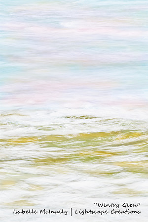 Impressionist photograph inspired by Glenshee
