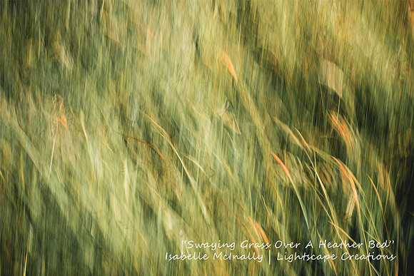 Impressionist photograph inspired by Druim Dearg in Glenisla