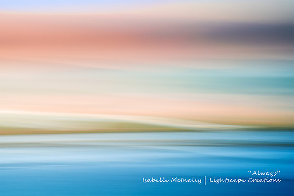 Impressionist photograph inspired by Montrose Basin